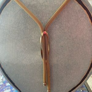 Vintage gold tone necklace